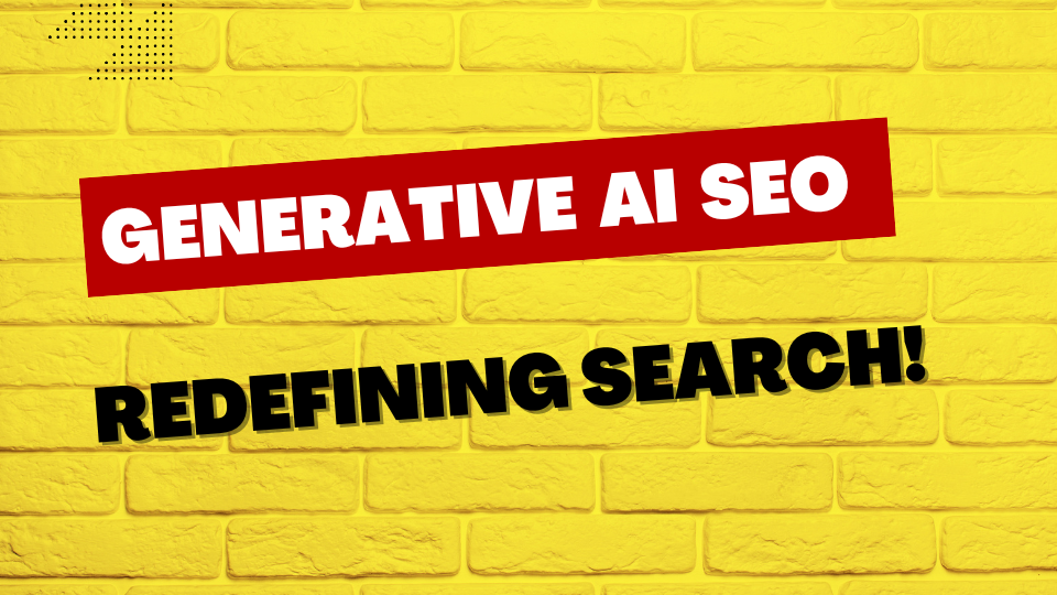 generative AI SEO